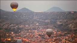 Kapadokya'nın masalsı coğrafyası film üssü oluyor