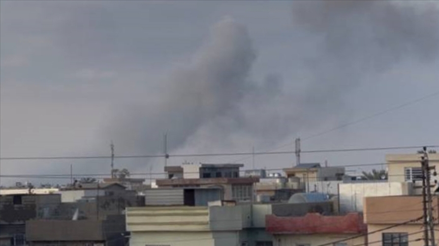 Irak'ın Musul kentinde Haşdi Şabi karargahına hava saldırısı düzenlendi