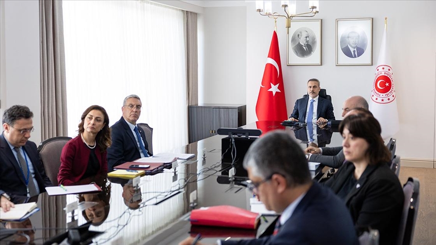 Bakan Fidan, İngiltere tarafından düzenlenen "Hürmüz Boğazı"na ilişkin çevrimiçi toplantıda yer aldı