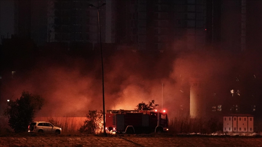 هجوم بطائرتين مسيرتين على مركز الدعم الأمريكي بمطار بغداد 