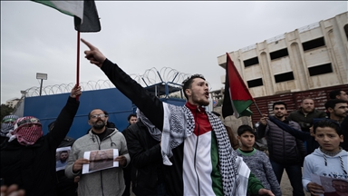 Li Şama paytexta Sûriyeyê, qanûna cezayê îdamê ya Îsraîlê ya li dijî Filistîniyan hat protestokirin