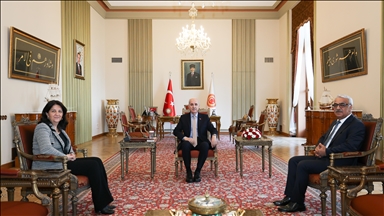 Serokê TBMMyê Kurtulmuş, Buldan û Sancarê ji DEM Partiyê qebûl kirin