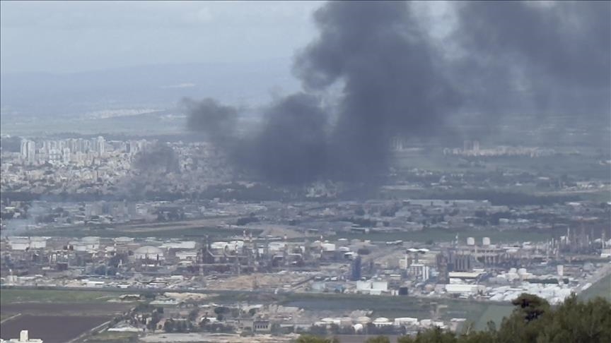 اصابت قطعات موشک‌های ایران به حیفا؛ خسارت به تأسیسات پهپادی اسرائیل در پتخ تیکوا