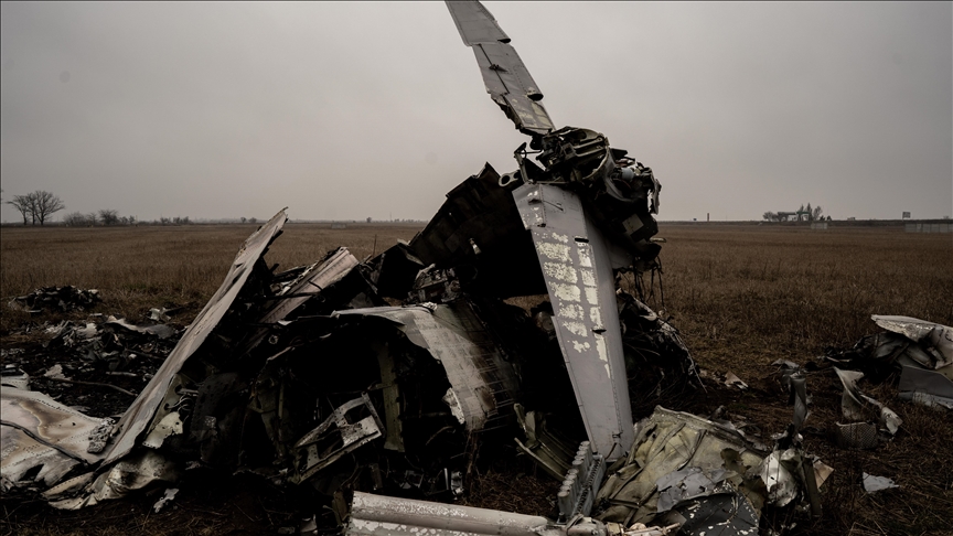 Russian Su-30 fighter jet crashes in Crimea