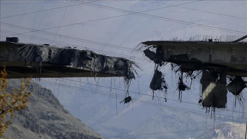 Ekîba AAyê dîmenê wêrankariya Pireya B1ê ya li Kereca bajarê Îranê ku DYAyê di êrîşên asîmanî da lê dabû kişand