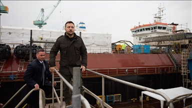 Zelenskyy says Ukraine ready to help unblock Strait of Hormuz