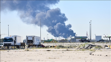 Drone strike sparks fire at Kuwait’s Mina Al-Ahmadi refinery
