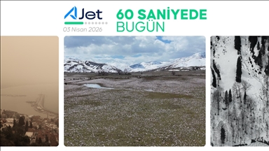 60 saniyede bugün (03 Nisan 2026)