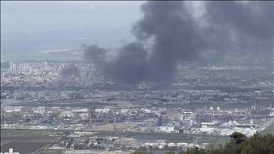 Фрагменты ракет, запущенных со стороны Ирана, упали в различных районах Хайфы