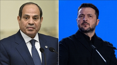 Sisi ile Zelenskiy, bölgesel gerilimi ve Rusya-Ukrayna savaşını görüştü