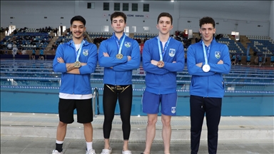 Cumhurbaşkanlığı Kupası Paletli Yüzme Şampiyonası'nda Türkiye rekoru 