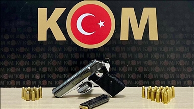 Yılın ilk çeyreğinde 25 bin 580 ruhsatsız silah ele geçirildi