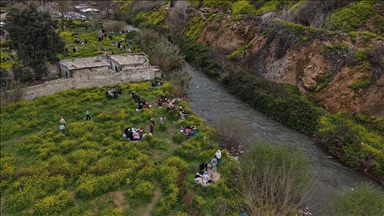 بعد سنوات جفاف.. جريان نهر بردى يحيي دمشق 