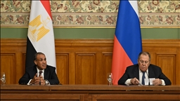 Russian, Egyptian foreign ministers support immediate ceasefire in Mideast