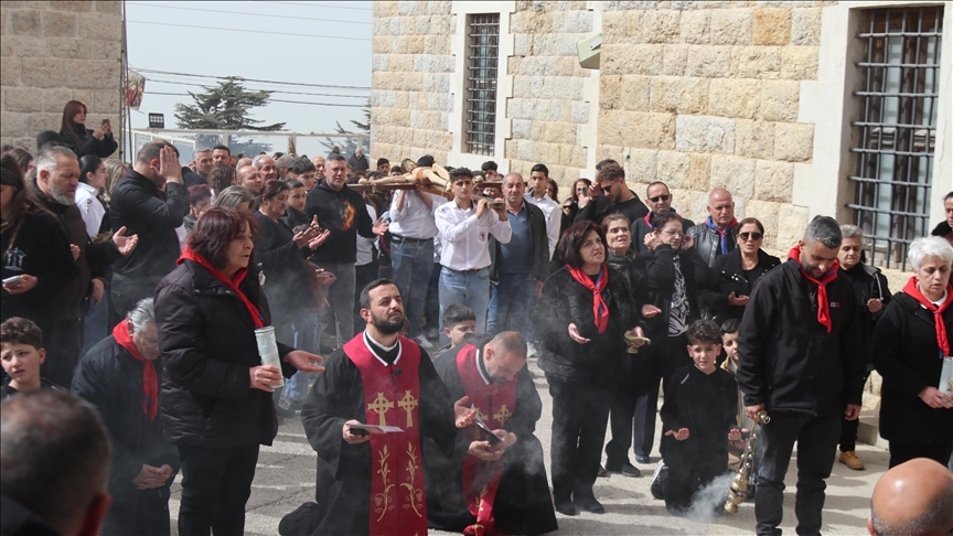 Christians in southern Lebanon mark Good Friday under Israeli bombardment