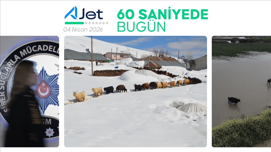 60 saniyede bugün (04 Nisan 2026)