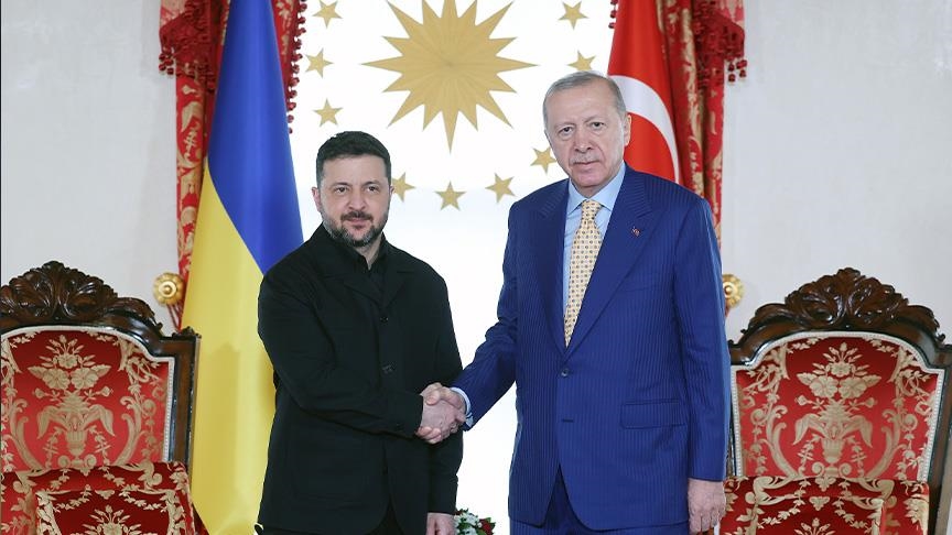 الرئيس أردوغان يستقبل زيلينسكي في إسطنبول