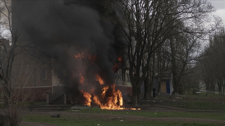 Ukrayna'da Rus İHA saldırıları sonucunda 5 kişi öldü