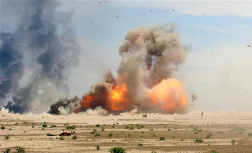 حەشدی شەعبی: "بۆردومانی بارەگاکانمان کوژرانی کەسێک و برینداربوونی چوار چەکداری دیکەی لێکەوتەوە"