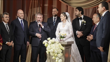 BBP Genel Başkanı Destici nikah şahidi oldu