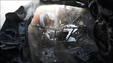 مقتل فلسطيني وإصابة 3 بقصف مسيرة إسرائيلية استهدف سيارة وسط غزة