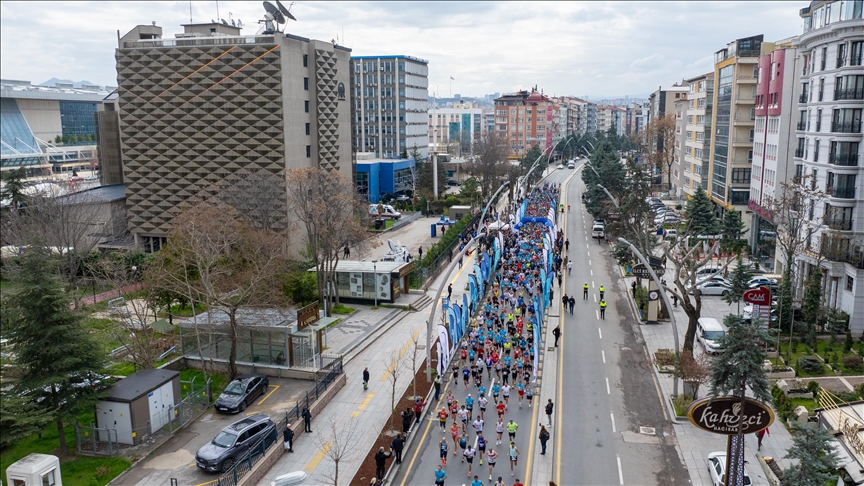 Gara e vrapimit  1920  e Anadolu t nis në kryeqytetin turk Ankara