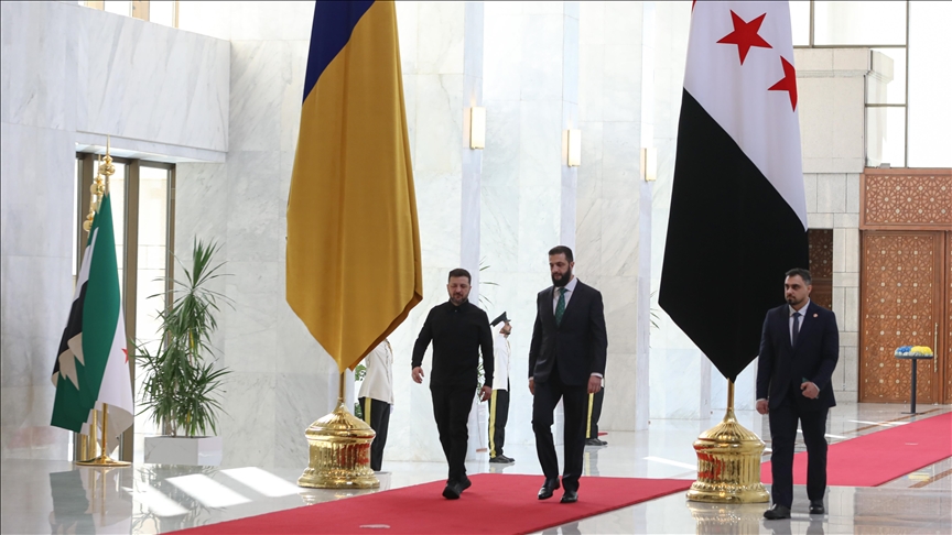 Ukrainian president holds talks with his Syrian counterpart in Damascus