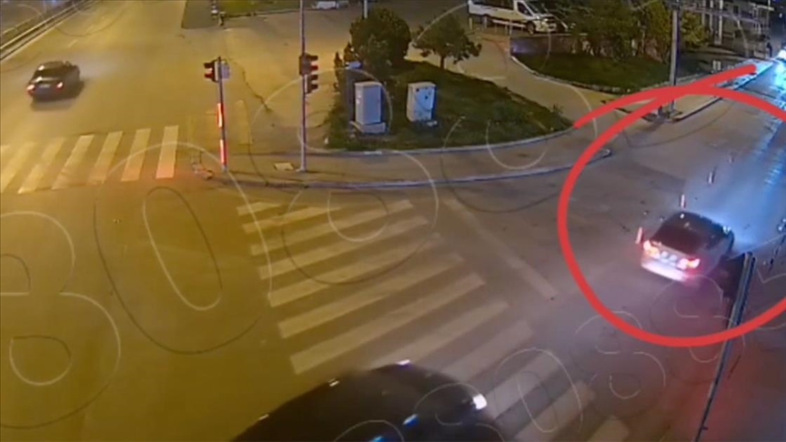 Polisten kaçan alkollü sürücü ile araç sahibine 1 milyon 292 bin lira ceza kesildi