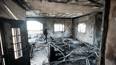 Israeli occupiers torch Palestinian property in West Bank villages