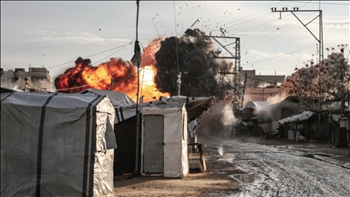 Israeli strike kills 3 Palestinians in eastern Gaza City