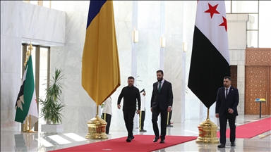 Ukrainian president holds talks with his Syrian counterpart in Damascus