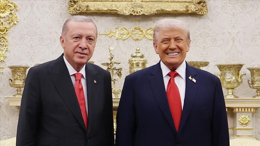 سەرکۆمار ئەردۆغان لە پەیوەندییەکی تەلەفۆنیدا لەگەڵ سەرۆکی ئەمریکا دۆناڵد ترەمپ گفتوگۆی کرد