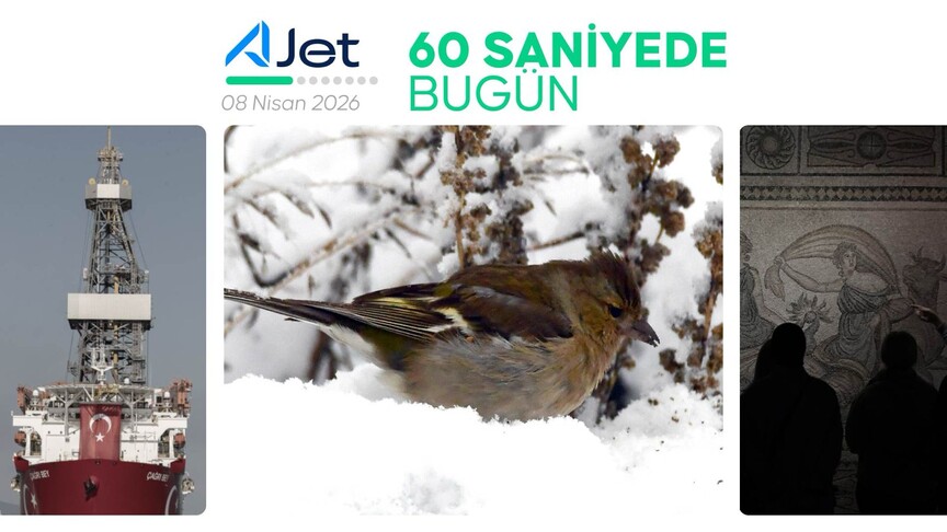 60 saniyede bugün (08 Nisan 2026)