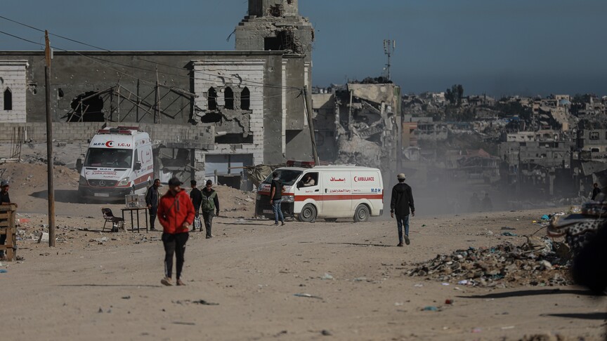 Sağlık sektörünün çöktüğü Gazze'de yakıt ve yedek parça sıkıntısı nedeniyle ambulanslar da çalışamıyor
