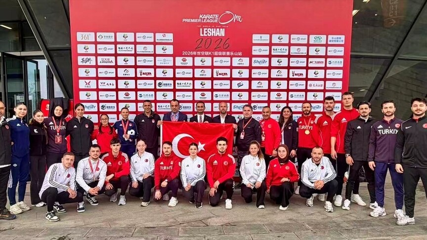 Milli karateciler, Çin'de 2 altın, 1 bronz madalya kazandı 