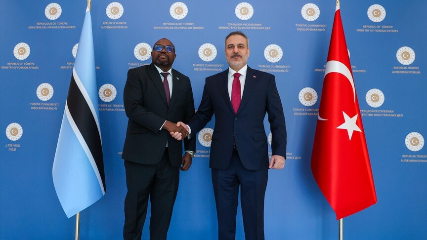 Dışişleri Bakanı Fidan, Botsvana Uluslararası İlişkiler Bakanı Butale ile görüştü