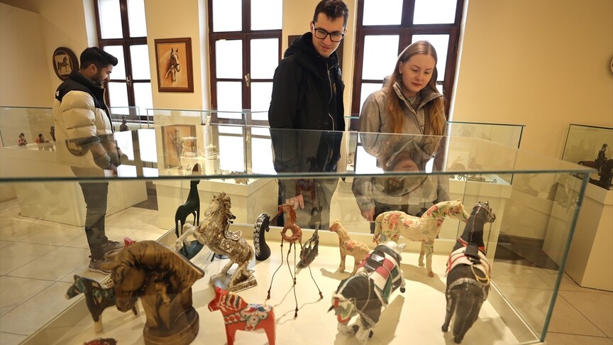 Kapadokya'nın atçılık kültürü Ürgüp'teki müzeyle geleceğe taşınıyor
