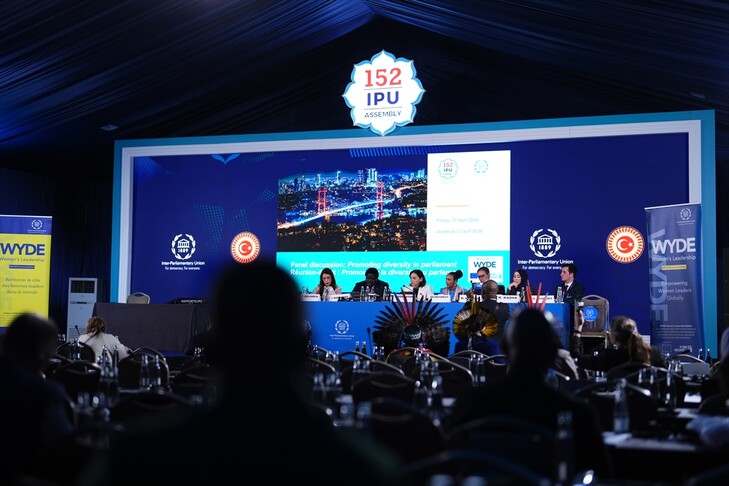 PAB 152. Genel Kurulunda "Parlamentoda Çeşitliliğin Teşvik Edilmesi" paneli düzenlendi
