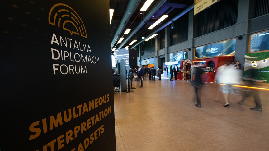 Antalya Diplomasi Forumu başladı
