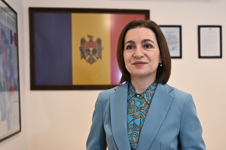 Moldova Cumhurbaşkanı Sandu'dan "Karadeniz bölgesinde barış" için işbirliği mesajı