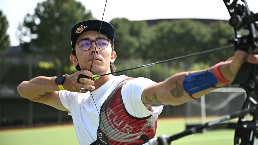 Milli okçu Mete Gazoz "Avrupa şampiyonu" ünvanını korumak için çalışmalarını sürdürüyor