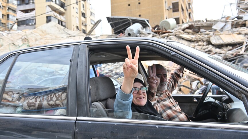 Lebanese Families Rush Home as Israel-Hezbollah Truce Holds