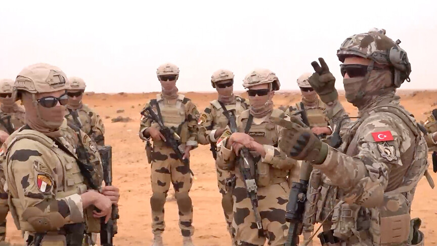 MSB, Libya'daki Flintlock-2026 Çok Uluslu Özel Kuvvetler Tatbikatı'ndan görüntü paylaştı