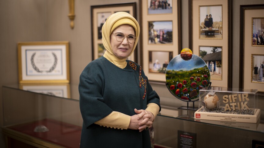 Sıfır Atık Projesi'ne Green World Awards'tan "Yeşil Dünya Şampiyonluğu" ödülü