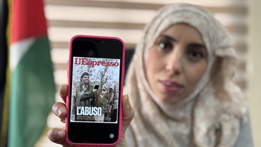 İtalyan L’Espresso dergisinin kapağında yer alan Filistinli kadın: Bu görüntü, sistematik bir politikanın parçası