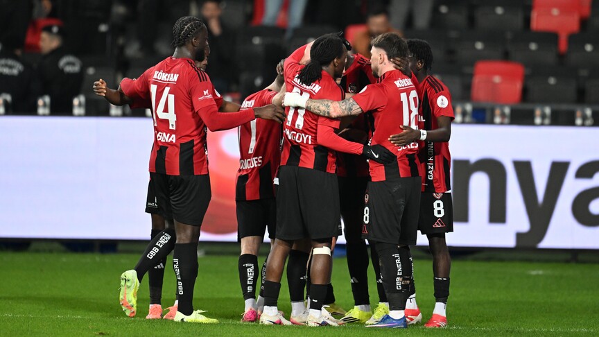 Gaziantep FK, Süper Lig'de 3 maç sonra galip geldi