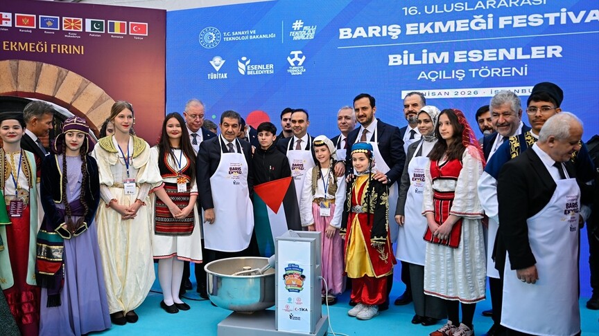 Esenler'de "Uluslararası Barış Ekmeği Festivali" düzenlendi