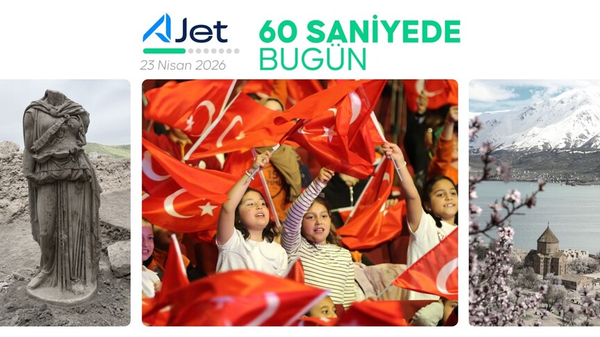 60 saniyede bugün (23 Nisan 2026)