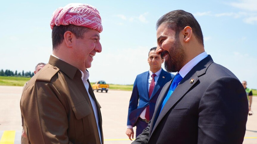 سەرۆکوەزیرانی ڕاسپێردراوی عێراق عەلی زەیدی گەیشتە هەولێر