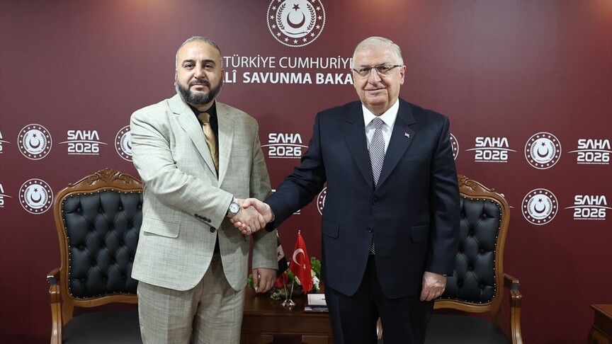 Milli Savunma Bakanı Güler, Suriye Savunma Bakanı Kasra ile görüştü